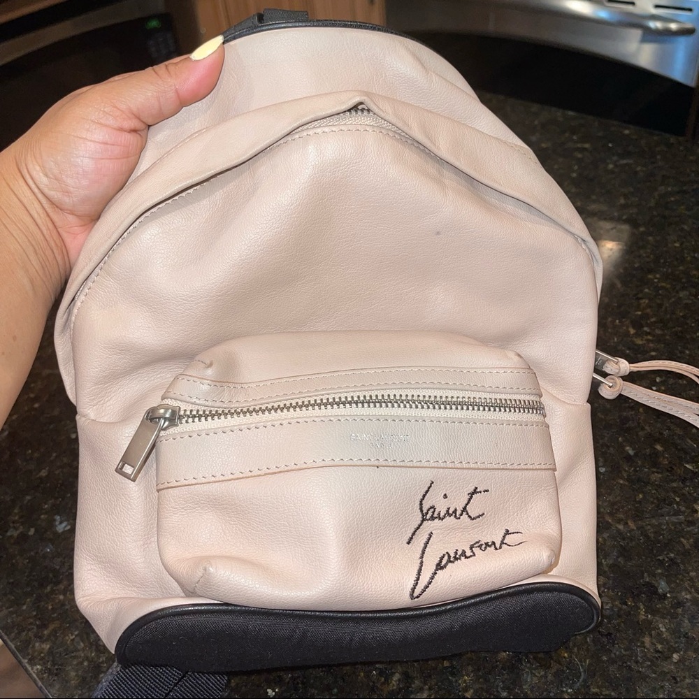 Authentic Saint Laurent YSL Mini Toy City Backpack 100% Authentic - Picture 8 of 13